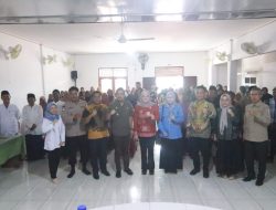Wabup Netta Tinjau DMD Dan POSBINTU PTM UPTD Puskesmas Cinta Manis Air Kumbang