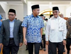 Bupati Panca Hadiri Halah Milat ke 75 Ponpes Raudatul Ulum dan Wisuda Santri Kelas