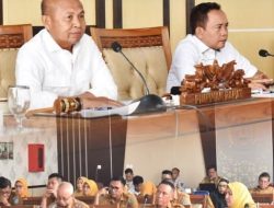 Bersama Tim Anggaran DPRD Ogan Ilir Gelar Rapat Banggar