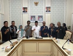 Wawako dan Sekda Pemkot Palembang Terima Audensi Pengurus PWI Sumsel