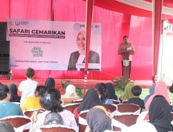 Giatkan GEMARIKAN, Bupati Askolani Dan Anggota Komisi IV DPR RI Kartika Beri Bantuan Makanan Serba Ikan