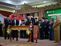 Penandatanganan Perjanjian Kerja sama Pemkab Banyuasin Dengan Pengadilan Agama