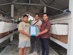 Dukung Ketahanan Pangan, BUMDes Desa Kuala Puntian Ternak Kambing