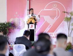 Bupati Panca Hadiri Upacara dan Syukuran HUT ke-79 Bhayangkara oleh Polres Ogan Ilir