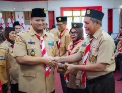 Musyawarah Cabang V Gerakan Pramuka, Sekda Banyuasin: Mari Lahirkan Pemimpin Masa Depan