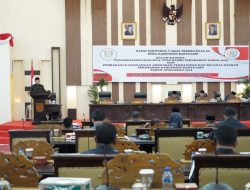 ‎Bupati Banyuasin Tanggapi Pandangan Fraksi DPRD Tentang APBD Perubahan TA 2025