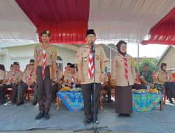 Camat Pedamaran Pimpin Apel Besar Hari Pramuka ke-64