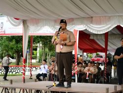 Ratusan Peserta Ikuti Perkemahan Tangguh dan Lomba Pramuka