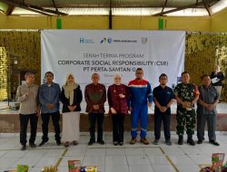 Wabup Netta Hadiri Kegiatan Dokter Masuk Desa dan Serah Terima CSR PT. Perta-Samtan Gas