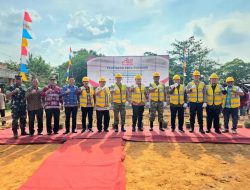 Bupati Askolani Hadiri Peletakan Batu Pertama Pembangunan Koperasi Merah Putih Di Banyuasin