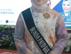 Nabila Askolani Resmi Dikukuhkan Jadi Bunda PAUD Banyuasin