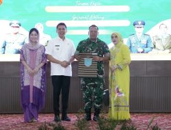 Bupati Ogan Ilir Hadiri Pisah Sambut Dandim 0402/OKI-OI di KPT Tanjung Senai