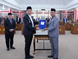Bupati Panca Hadiri Rapat Rapat Paripurna XIX DPRD Kab. Ogan Ilir Masa Sidang ke-I Tahun 2025.