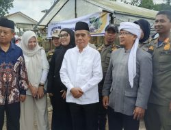 Wabup Ogan Ilir H. Ardani Hadiri Kajian Aa Gym di Ponpes Kampoeng Tauhid Sriwijaya