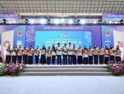 HUT PGRI Ke-80 Sumsel, Nabila Askolani Dikukuhkan Sebagai Ibunda Guru Kabupaten Banyuasin