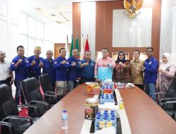 Sampaikan Program Kerja Audiensi Pengurus PWI Banyuasin periode 2025 – 2028 di Sambut Hangat Penuh Keakraban Bupati Banyuasin 