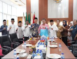Sinergi Ulama dan Pemimpin: Bupati Banyuasin Menyambut Hangat Kedatangan Ketua MUI Banyuasin dan Jajaran Pengurus Baru Periode Tahun 2025 – 2030