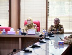 Wabup Netta Ikuti Zoom Meeting Pengendalian Inflasi dan evaluasi Dukungan Pemda Dalam Program 3 Juta Rumah