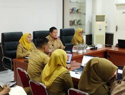 Sekda Banyuasin Pimpin Langsung Rakor Evaluasi Monitoring Program Strategis Nasional (PRO SN)