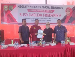 Anggota DPRD Sumsel dari Dapil IX , Susy Imelda Frederika Serap Beragam Aspirasi Warga di Kabupaten Muba