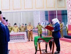 Bupati Musi Rawas Ambil Sumpah Delapan Pejabat Pimpinan Pratama