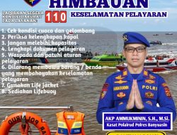 Sat Polairud Polres Banyuasin Berikan Himbauan Keselamatan Berlalulintas kepada Pemilik Jasa Angkutan Orang Dan Barang