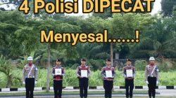 Empat personil Polres Musi Rawas Utara (Muratara) dipecat secara tidak hormat dari keanggotaan sebagai anggota Polri. 
