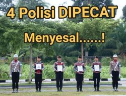 Empat personil Polres Musi Rawas Utara (Muratara) dipecat secara tidak hormat dari keanggotaan sebagai anggota Polri. 