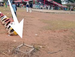 Hati-hati Kalau Main Ke Alun-alun Pangkalan Balai, Ada “Ranjau'” 