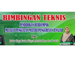 MAN 1 Banyuasin Memberikan Pelatihan Pemulasaran Jenazah Untuk Bekal Siswa Terjun Kemasyarakan