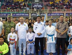Wagub Cik Ujang Resmi Buka Kejurda dan Festival FORKI Sumsel Perebutkan Piala Gubernur