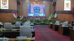 Rapat Paripurna, DPRD Musi Rawas Tetapkan Rekomendasi LKPj Bupati 2025