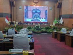 Rapat Paripurna, DPRD Musi Rawas Tetapkan Rekomendasi LKPj Bupati 2025