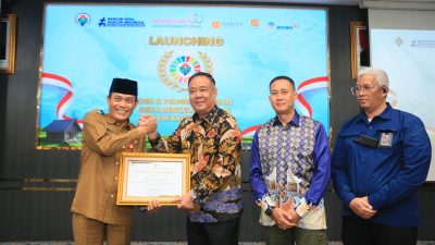 Pemprov Sumsel di Bawah Kepemimpinan Gubernur Herman Deru dan Wagub Cik Ujang Terima Penghargaan CSR dari Kemendes PDT