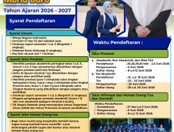 SPMB 2026-2027 SMAN 1 Banyuasin III Telah Dibuka Pendaftaran, Ayo Daftar ! kesempatan terbatas