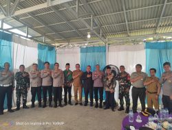 Silaturahmi ke Polsek Banyuasin III, Kapolres Banyuasin Perkuat Sinergi Polri, Forkopimcam, dan Masyarakat Banyuasin III 