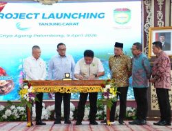 Wujudkan Mimpi 40 Tahun, Pemprov Sumsel Resmi Luncurkan Proyek Strategis Nasional Pelabuhan Tanjung Carat