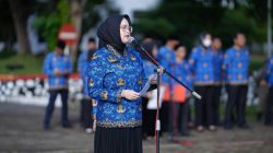 Pimpin Apel Gabungan Mei, Wabup Netta Indian Tegas: ASN Dilarang Live Streaming Saat Jam Kerja dan Wajib Jaga Integritas