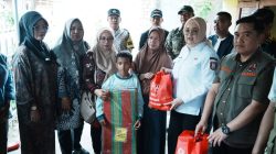 Usai Panen Raya Jagung, Wabup Netta Indian Langsung Tinjau Korban Kebakaran di Kelurahan Tanah Mas, Berikan Bantuan Sembako