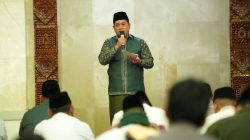 Bupati Askolani Sholat Idul Adha 1447 H Bersama Keluarga di Masjid Agung Al-Amir, Serahkan Hewan Qurban dan Buka Open House