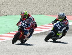 Sejarah Baru! Kiandra Ramadhipa Cetak Podium di Debut Moto3 Junior World Championship 2026 Spanyol