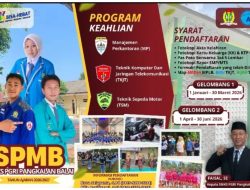 Resmi Dibuka! SMK PGRI Terima Siswa Baru Tahun Ajaran 2026/2027, Siapkan Program Unggulan dan Gratis Untuk Anak Yatim Piatu 