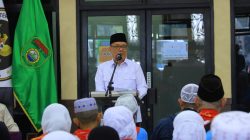 Wagub Cik Ujang Sambut Kepulangan Jamaah Haji Kloter II Asal Lahat, Tekankan Pentingnya Pelayanan dan Kebersamaan
