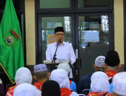 Wagub Cik Ujang Sambut Kepulangan Jamaah Haji Kloter II Asal Lahat, Tekankan Pentingnya Pelayanan dan Kebersamaan