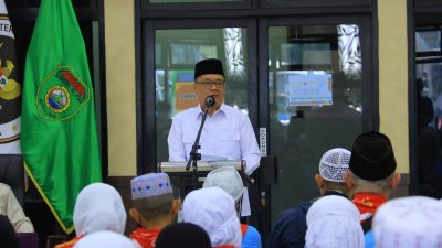 Wagub Cik Ujang Sambut Kepulangan Jamaah Haji Kloter II Asal Lahat, Tekankan Pentingnya Pelayanan dan Kebersamaan