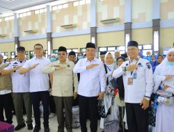 Wagub Cik Ujang Apresiasi Sinergi Petugas dalam Pemulangan Jamaah Haji Kloter II Asal Lahat