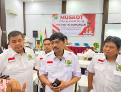 Muskot PBSI Kota Bengkulu: Suharto Gaungkan Semangat Pengabdian, Bidik Prestasi dan Sukseskan Sirnas