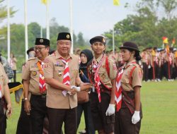 Wagub Sumsel Cik Ujang Buka Jamda IX Pramuka, Tekankan Kemandirian Pangan dan Literasi Digital Generasi Muda