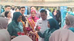 Ketua TP PKK dan Dekranasda Sumsel Tinjau Program Pemberdayaan di Banyuasin, Dorong Optimalisasi UMKM Lokal