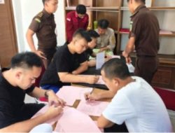 Kejaksaan Negeri Banyuasin Gelar Pelaksanaan Tahap II Perkara Narkoba, Sita Sabu Seberat 30 KG